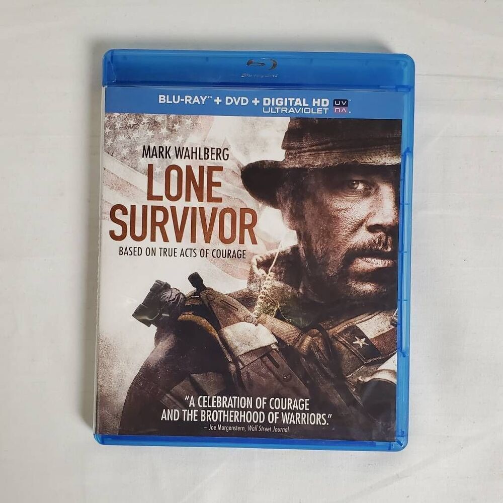 Lone Survivor (Blu-ray + DVD + Digital HD) Mark Wahlberg Military Action